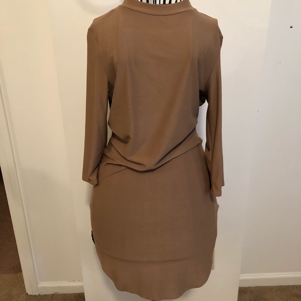 Tan Dress
